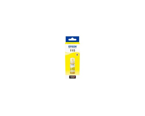 Контейнер з чорнилом Epson 115 EcoTank Yellow (C13T07D44A)