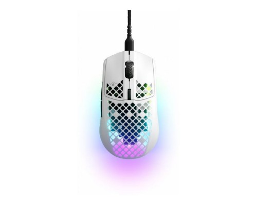 Мишка SteelSeries Aerox 3 White (62603)