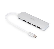 Концентратор Digitus USB Type-C, 4xUSB 3.0 (DA-70242-1)