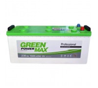 Акумулятор автомобільний GREEN POWER MAX 230А збоку (+/-) (000022376)