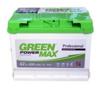 Акумулятор автомобільний GREEN POWER MAX 62Аh (000022380)