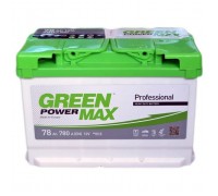 Акумулятор автомобільний GREEN POWER MAX 78Ah (000026093)