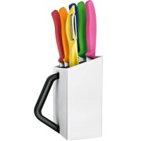 Набір ножів Victorinox SwissClassic Utility Block 6 шт Color (6.7127.6L14)