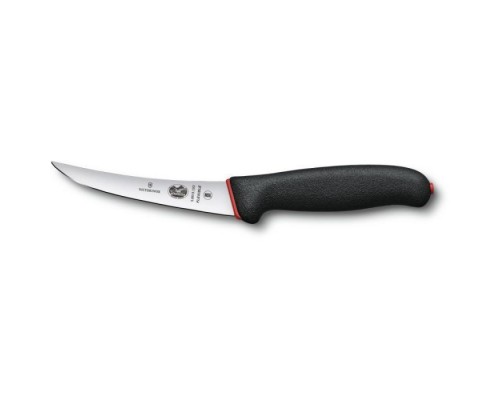 Кухонний ніж Victorinox Fibrox Boning Flexible 12 см Dual Grip Black (5.6613.12D)