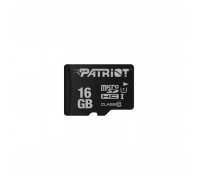 Карта пам'яті Patriot 16GB microSDHC class 10 UHS-I LX (PSF16GMDC10)