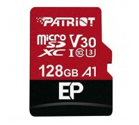 Карта пам'яті Patriot 128GB microSDXC class 10 UHS-I/U3 EP A1 (PEF128GEP31MCX)