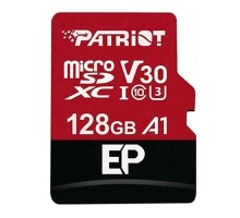 Карта пам'яті Patriot 128GB microSDXC class 10 UHS-I/U3 EP A1 (PEF128GEP31MCX)