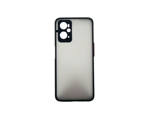 Чохол до мобільного телефона Dengos Matte OPPO A76 (black) (DG-TPU-MATT-105)