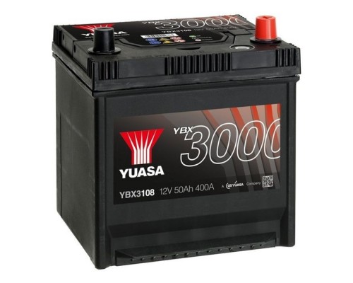 Акумулятор автомобільний Yuasa 12V 50Ah SMF Battery (YBX3108)