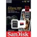Карта пам'яті SanDisk 512 GB microSDXC UHS-I U3 Extreme Pro+SD Adapter (SDSQXCD-512G-GN6MA)