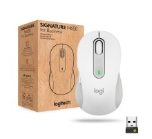 Мишка Logitech Signature M650 L Wireless Mouse for Business Off-White (910-006349)