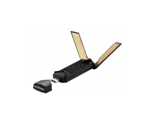 Мережева карта Wi-Fi ASUS USB-AX56 AX1800 USB 3.0 WPA3 MU-MIMO OFDMA (USB-AX56)