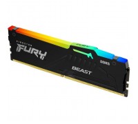 Модуль пам'яті для комп'ютера DDR5 32GB 5600 MHz Beast RGB XMP Kingston Fury (ex.HyperX) (KF556C40BBA-32)