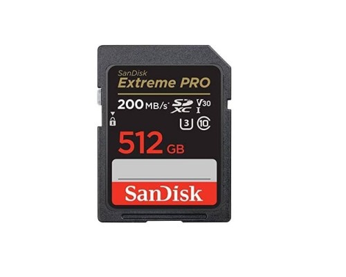 Карта пам'яті SanDisk 512GB SD class 10 UHS-I U3 V30 Extreme PRO (SDSDXXD-512G-GN4IN)