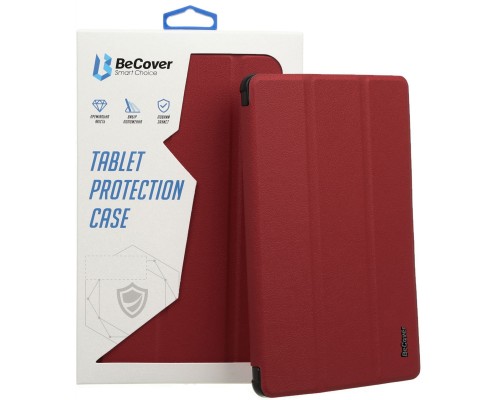 Чохол до планшета BeCover Smart Case Lenovo Tab M10 Plus TB-125F (3rd Gen)/K10 Pro TB-226 10.61″ Red Wine (708307)