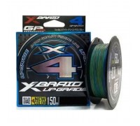 Шнур YGK X-Braid Upgrade X4 Multi Color 150m 0.5/0.117mm 10lb/4.5kg (5545.04.14)