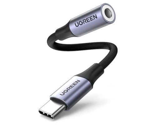 Перехідник USB-C to 3.5mm F 0.10m AV161 Ugreen (80154)