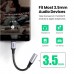Перехідник USB-C to 3.5mm F 0.10m AV161 Ugreen (80154)