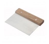 Кухонний ніж Winco скребок для тіста 15 х 7,5 см DSC-3 (10225)