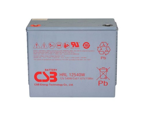 Батарея до ДБЖ CSB HRL12540W, 12V 130Ah (HRL12540W)