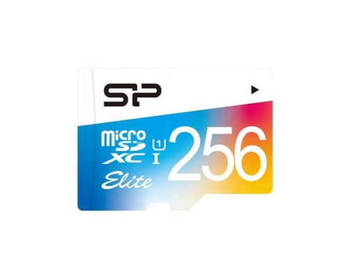 Карта пам'яті Silicon Power 256Gb microSDXC class 10 UHS-I U1 (SP256GBSTXBU1V10SP)