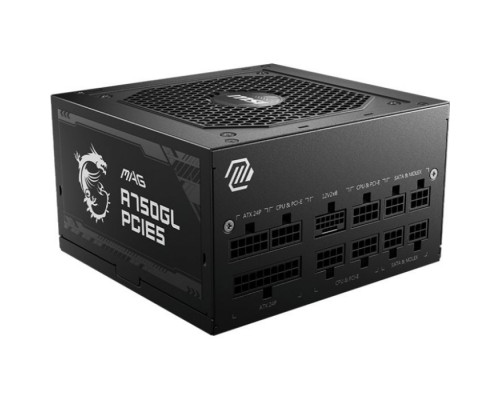 Блок живлення MSI 750W MAG A750GL PCIE5 (MAG A750GL PCIE5)