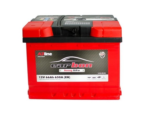 Акумулятор автомобільний CARBON 66 Ah/12V (CRB66-00)