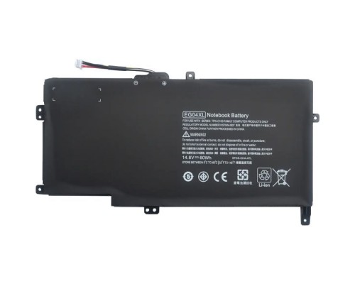 Акумулятор до ноутбука HP Envy 6-1000 EG04XL, 3900mAh (60Wh), 4cell, 14.8V, Li-ion AlSoft (A47780)