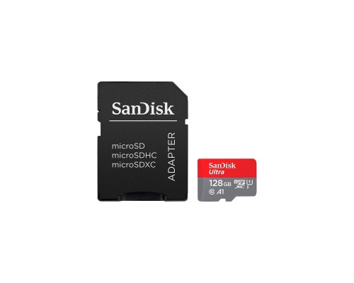 Карта пам'яті SanDisk 128GB microSD class 10 UHS-I Ultra (SDSQUAB-128G-GN6MA)