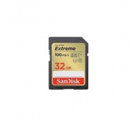 Карта пам'яті SanDisk 32GB SD class 10 UHS-I Extreme (SDSDXVT-032G-GNCIN)