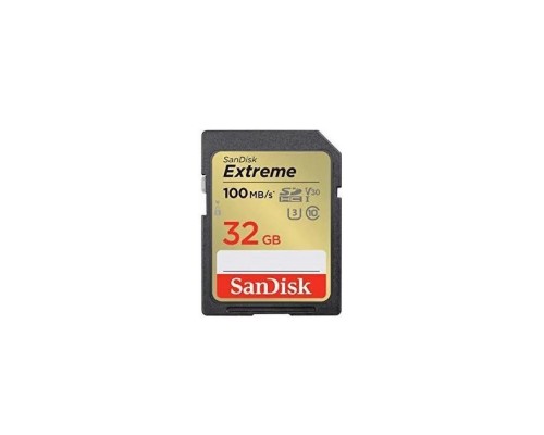 Карта пам'яті SanDisk 32GB SD class 10 UHS-I Extreme (SDSDXVT-032G-GNCIN)