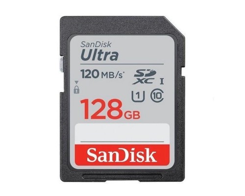 Карта пам'яті SanDisk 128GB SD class 10 UHS-I Extreme Ultra (SDSDUNB-128G-GN6IN)