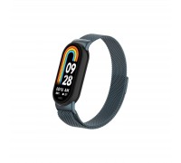 Ремінець до фітнес браслета Armorstandart Milanese Magnetic Band для Xiaomi Mi Band 8 Titanium Grey (ARM69918)