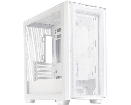 Корпус ASUS A21 White Tempered Glass (90DC00H3-B09010)