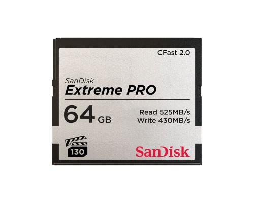 Карта пам'яті SanDisk 64GB CFast 2.0 Extreme Pro (SDCFSP-256G-G46D)