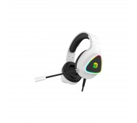 Навушники Canyon GH-6 Shadder Gaming 3.5 мм RGB White (CND-SGHS6W)