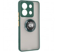 Чохол до мобільного телефона Armorstandart Frosted Matte Ring Xiaomi Redmi Note 13 Pro 5G / Poco X6 5G Dark Green (ARM72725)