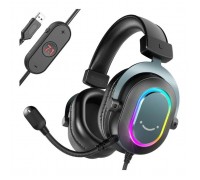 Навушники Fifine H6 RGB 7.1 Black (H6)