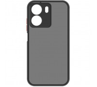 Чохол до мобільного телефона MAKE Xiaomi Redmi 13C/Poco C65 Frame Black (MCF-XR13C/PC65BK)