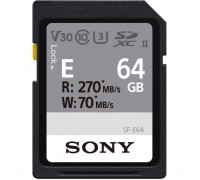 Карта пам'яті Sony 64GB SDXC class 10 UHS-II U3 V30 (SFE64A.ET4)