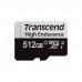 Карта пам'яті Transcend 512GB microSDXC class 10 UHS-I U3 High Endurance (TS512GUSD350V)