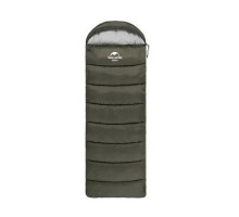 Спальний мішок Naturehike з капюшоном U250S NH20MSD07 (0°C) правий, темно-зелений (6927595764305-R)