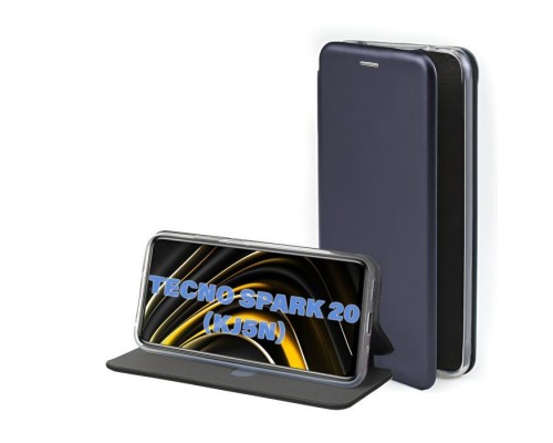 Чохол до мобільного телефона BeCover Exclusive Tecno Spark 20 (KJ5n) Deep Blue (711241)