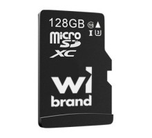 Карта пам'яті Wibrand 128GB mictoSD class 10 UHS-I U3 (WICDHU3/128GB)
