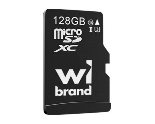 Карта пам'яті Wibrand 128GB mictoSD class 10 UHS-I U3 (WICDHU3/128GB)