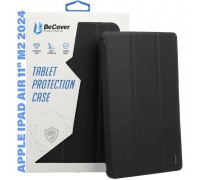 Чохол до планшета BeCover Tri Fold Hard Apple iPad Air 11" M2/M3 (2024/2025) Black (711412)