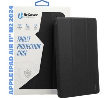 Чохол до планшета BeCover Tri Fold Hard Apple iPad Air 11" M2/M3 (2024/2025) Black (711412)