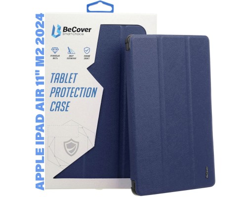 Чохол до планшета BeCover Tri Fold Hard Apple iPad Air 11″ M2 2024 Deep Blue (711413)