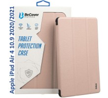 Чохол до планшета BeCover Tri Fold Hard Apple iPad Air 4 10.9 2020/2021 Pink (709660) (709660)