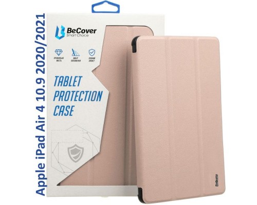 Чохол до планшета BeCover Tri Fold Hard Apple iPad Air 4 10.9 2020/2021 Pink (709660) (709660)